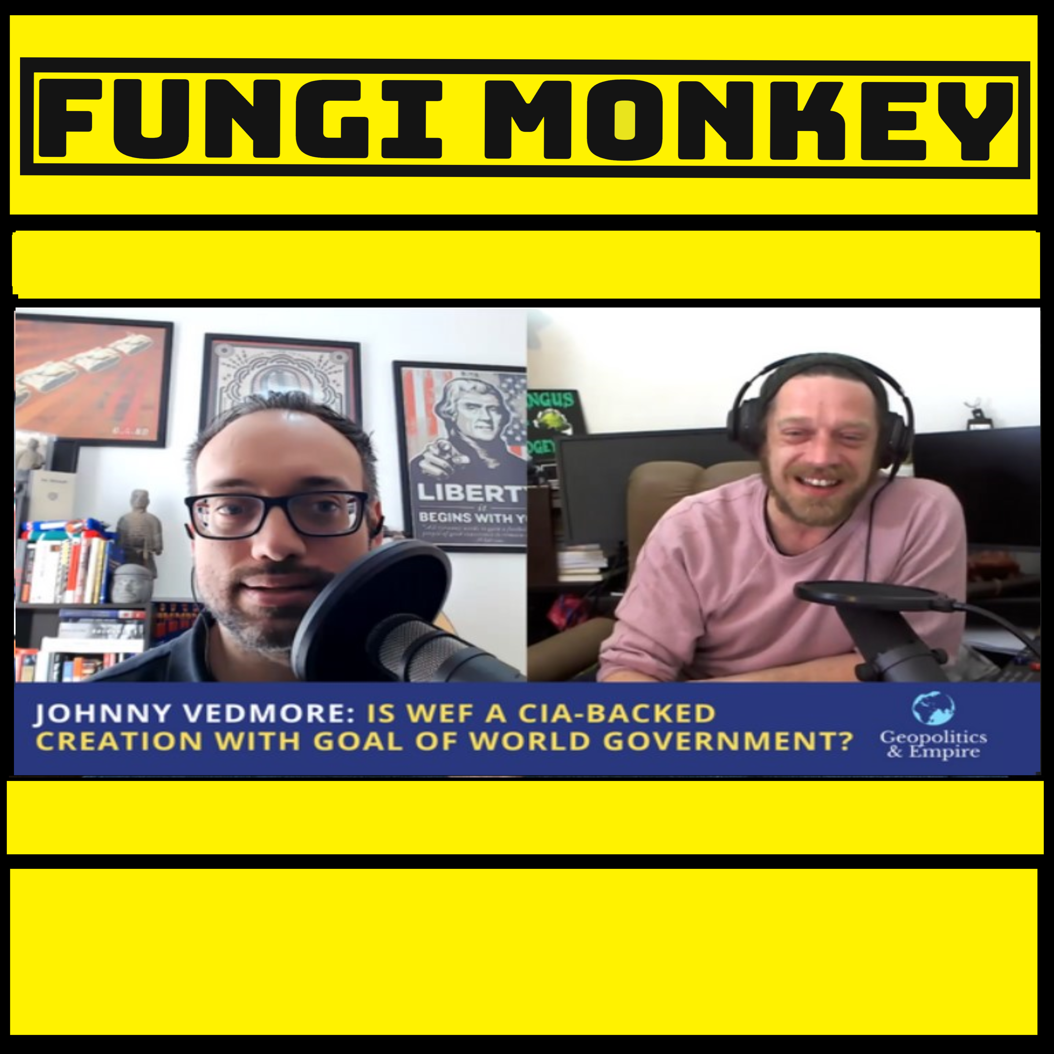 Johnny Talks Schwab’s CIA Training on Geopolitics & Empire