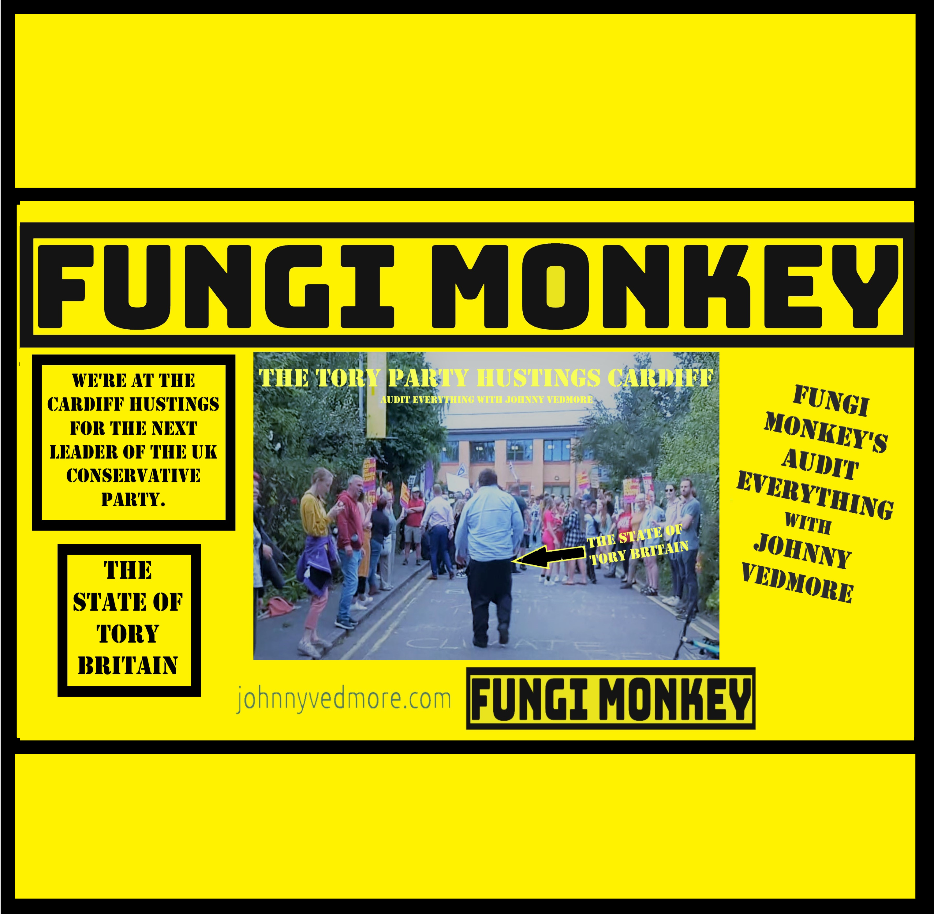 Johnny Hassles Tories at the Conservative Party Leadership Hustings