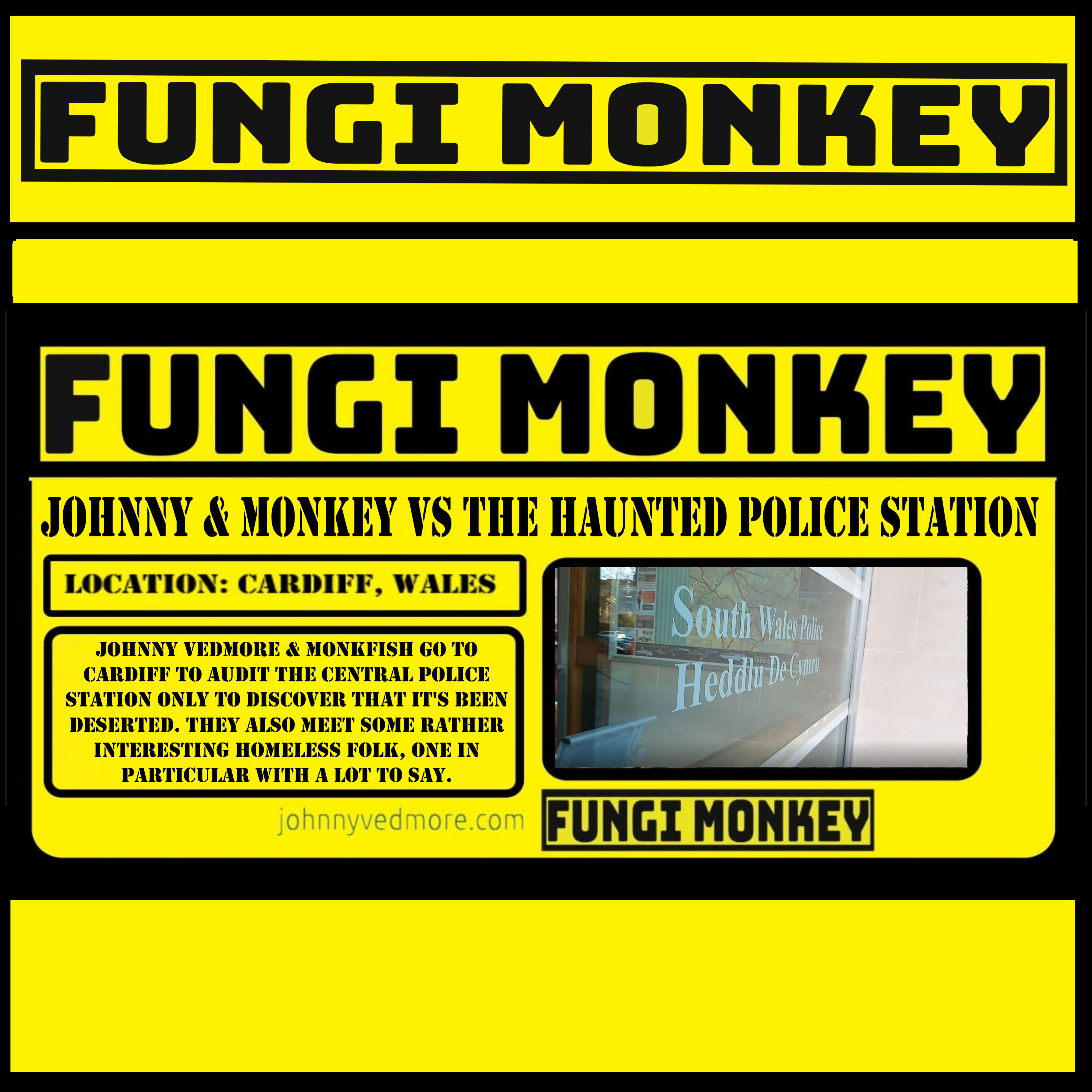 Johnny & Monkey vs the Haunted Police Station