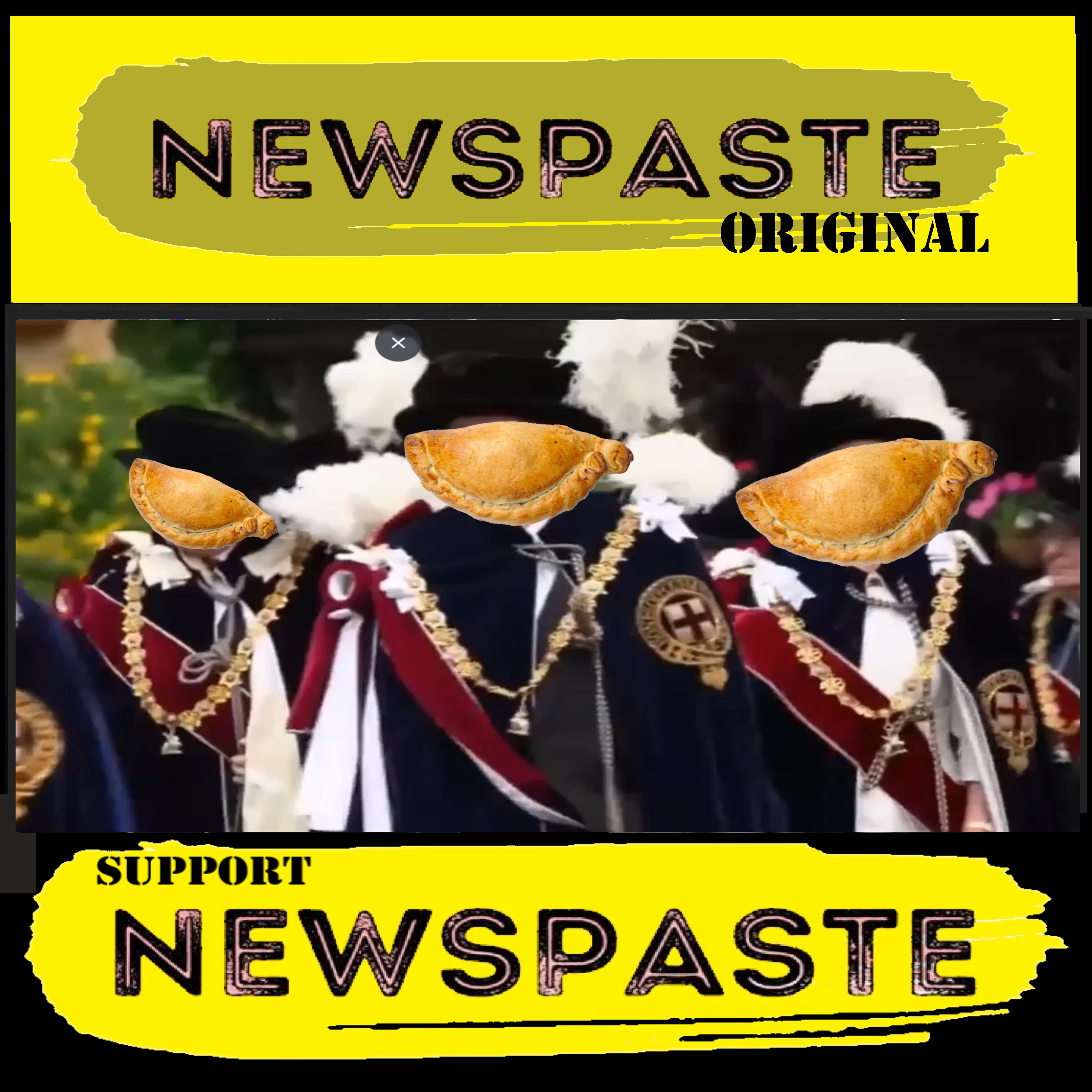 Only a Pasty Would Argue for Lockdown & The Order of the Pasty – NEWSPASTY