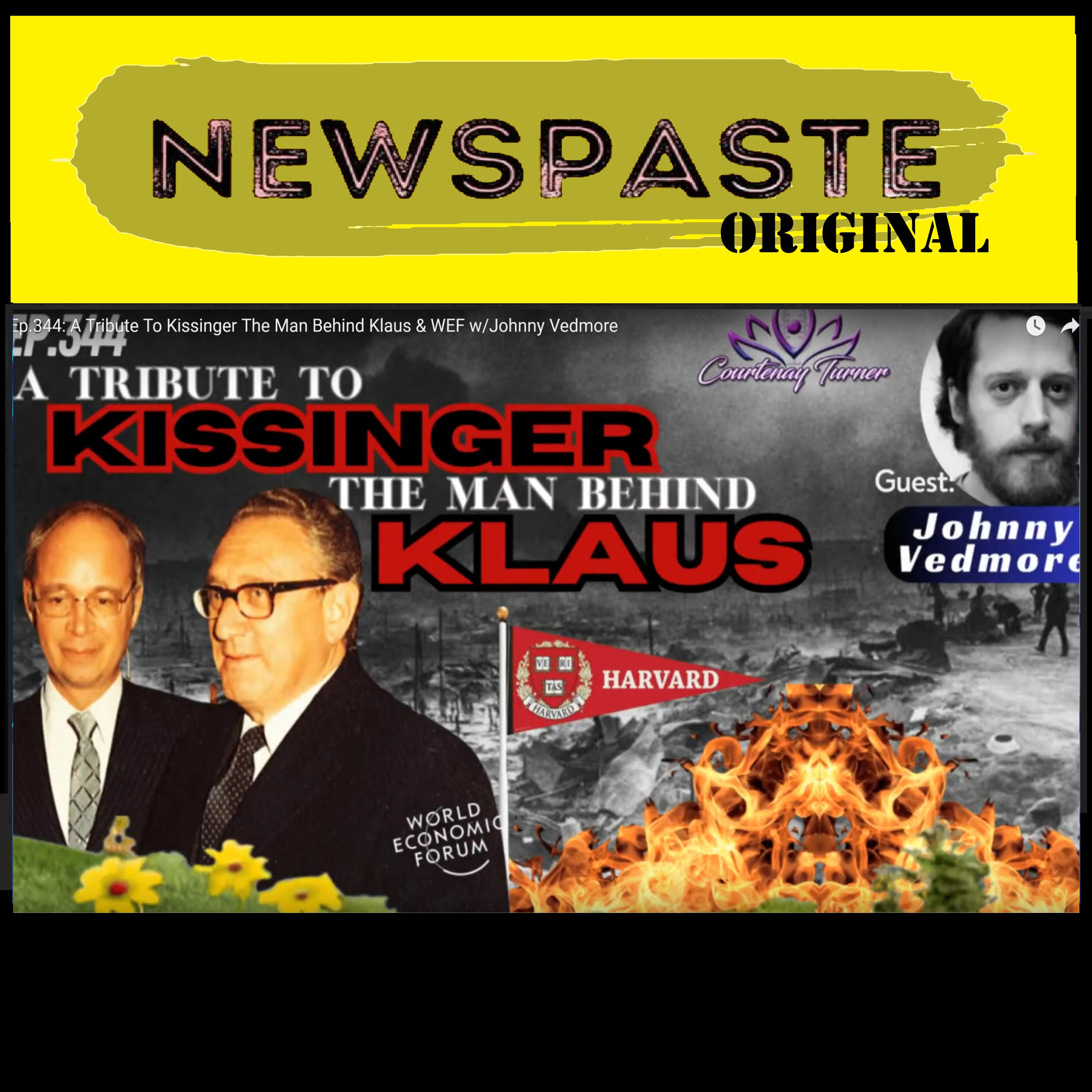 A Tribute To Kissinger The Man Behind Klaus & WEF – On TCTP Truth Sleuths