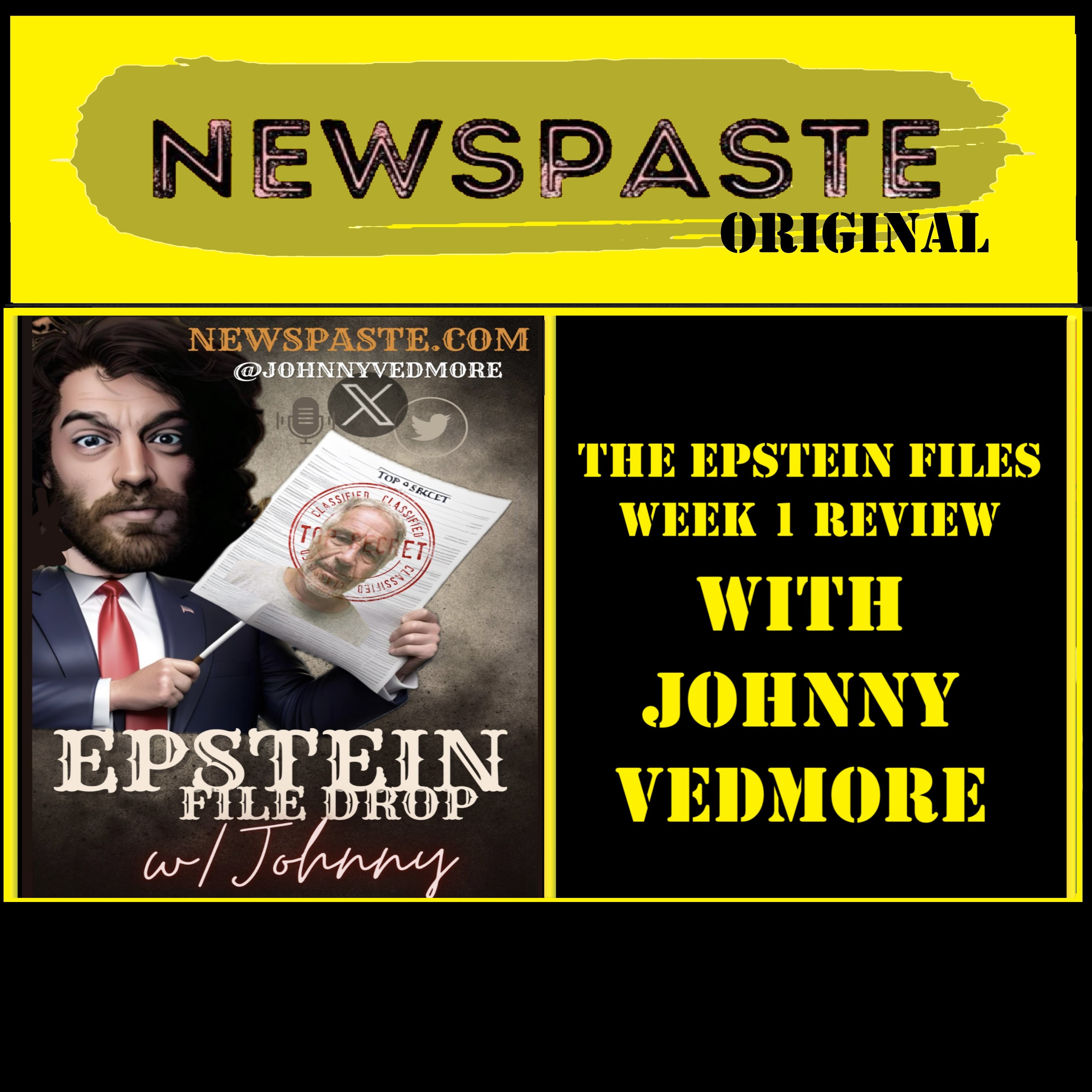 Catch Up on The Epstein Files with Johnny Vedmore