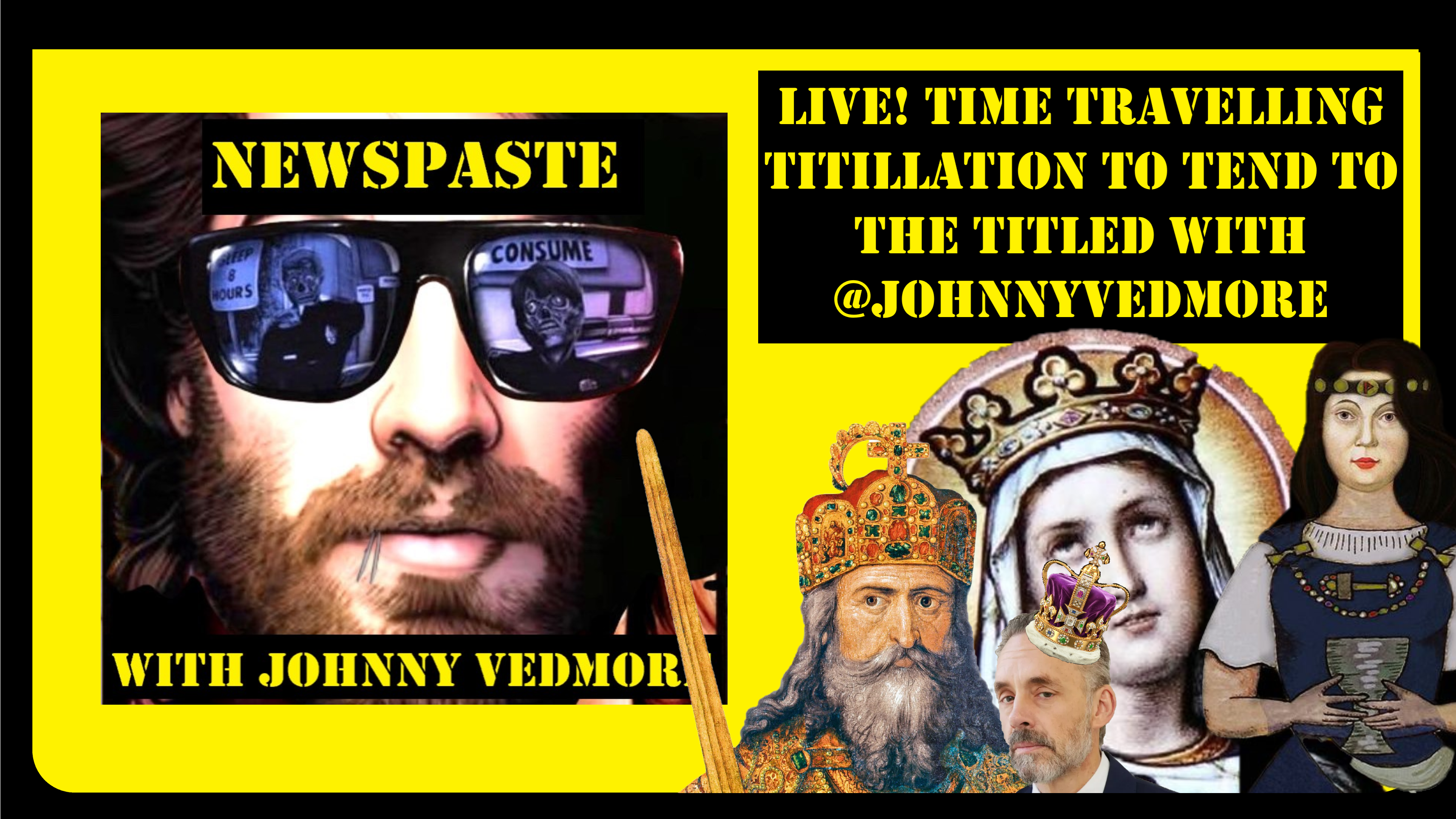 Johnny Vedmore Will Be Going Live at 9pm GMT Every Sunday